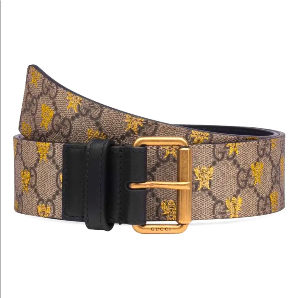 Genuine GG Supreme Canvas Belt